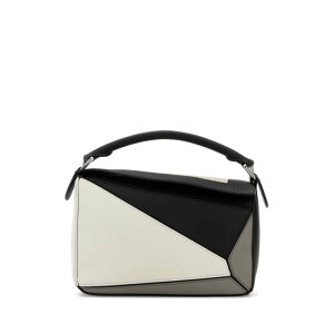 LOEWE ���G�x ���f�B�[�X �n���h�o�b�O�E�V�����_�[�o�b�O A510S21XCXGREYLIGHTGHOST Multicolor leather small Puzzle handbag Multicoloured onesize �y���������E�֐ō��z