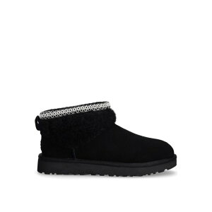 UGG �A�O ���f�B�[�X �u�[�c 1158263BLACK Classic Ultra Mini Maxi Curly Black 8 5 9 7 6 �y���������E�֐ō��z