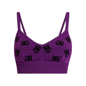 Dolce & Gabbana �h���`�F�K�b�o�[�i ���f�B�[�X �^���N�g�b�v�E�L���~�\�[�� FXT05TJGMB3F1540 Dolce & Gabbana Shirts Purple Blue and green 38 40 42 �y���������E�֐ō��z
