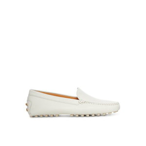 Tod's �g�b�Y ���f�B�[�X ���[�t�@�[ XXW22L0KA20N6MB999B999 CITY GOMMINO LEATHER MOCCASIN White IT36 IT37 IT38 IT39 IT40 36.5 37 36 38.5 39 37.5 38 40 �y���������E�֐ō��z