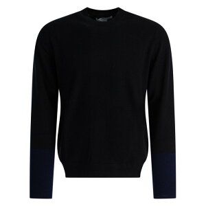 Comme Des Garcons �R���f�M�����\�� �����Y �j�b�g�E�Z�[�^�[�E�J�[�f�B�K�� FZN112PER1 Wool crew neck sweater Black XL L M S �y���������E�֐ō��z
