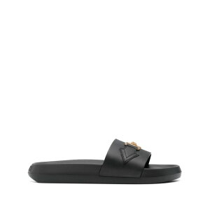 VERSACE ���F���T�[�`�F �����Y �T���_�� 1010628DV46G1B00V Versace Sandals Black Blacks and greys 39 41 40 46 45 42 43 44 �y���������E�֐ō��z