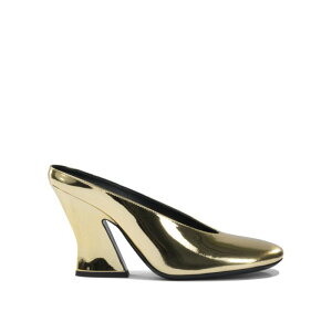 GIVENCHY �W�o���V�B ���f�B�[�X �T���_�� BE4044E2DD715 Sculpted 95 mm heeled mule Gold 36 39 40 �y���������E�֐ō��z