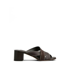 Tod's �g�b�Y ���f�B�[�X �T���_�� XXW03L0KG70V1SS808 T-SHAPED BAND CROSSING SMOOTH LEATHER AND SUEDE SANDALS S808 36 37 38 39 40 37.5 38.5 40.5 �y���������E�֐ō��z