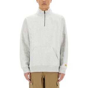 yyVC[OXӍՍő80%OFF+P2{~zCarhartt WIP J[n[g Y XEFbgEt[fB[ I03366500JXX HALF ZIPPER SWEATSHIRT GREY XL M L yE֐ōz