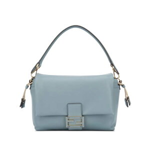 FENDI �t�F���f�B ���f�B�[�X �n���h�o�b�O�E�V�����_�[�o�b�O 8BR833AQ0DF1UJC MAMMA BAGUETTE MEDIUM NAPPA LEATHER BAG F1UJC MERCURIO+OS onesize �y���������E�֐ō��z