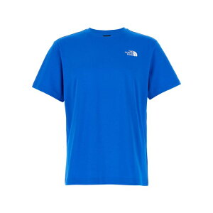 THE NORTH FACE �U�E�m�[�X�E�t�F�C�X �����Y T�V���c�E�J�b�g�\�[ NF0A89FPT4S1NFT4S 'Vertical' T-shirt Blue L M S XL XS 2XL �y���������E�֐ō��z