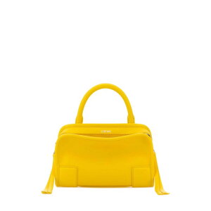 LOEWE ���G�x ���f�B�[�X �n���h�o�b�O�E�V�����_�[�o�b�O A039AS4X01DAISYYELLOW Yellow leather mini Amazona handbag Yellow onesize �y���������E�֐ō��z