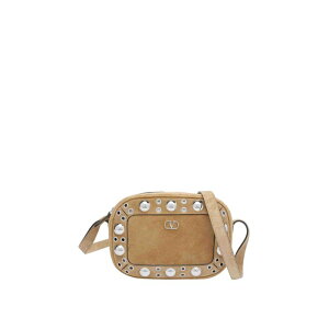 Valentino Garavani ���@�����e�B�m �����Y �n���h�o�b�O�E�V�����_�[�o�b�O B0R74JETRDX Beige Suede Nellcote Crossboyd Bag Beige onesize �y���������E�֐ō��z