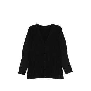 HOMME PLISSE ISSEY MIYAKE �I���v���b�Z �C�b�Z�C �~���P �����Y �j�b�g�E�Z�[�^�[�E�J�[�f�B�K�� HP66JL54115 HOMME PLISSE' ISSEY MIYAKE Sweaters Neri e Grigi 2 3 4 5 �y���������E�֐ō��z