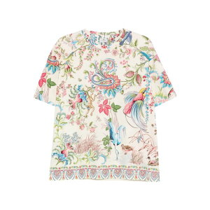 ETRO �G�g�� �����Y T�V���c�E�J�b�g�\�[ AKG42MRMA0004X0800 T-shirt Etro NEUTRALS S M XL 2XL L �y���������E�֐ō��z