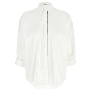 Brunello Cucinelli �u���l���E�N�`�l�� ���f�B�[�X �V���c�E�u���E�X M0091MA636C159 Monile Shirt White XS M S L 3XS 2XL XL �y���������E�֐ō��z