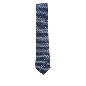 FERRAGAMO tFK Y lN^C 3513630789408NAVY Tie Ferragamo BLUE onesize yE֐ōz