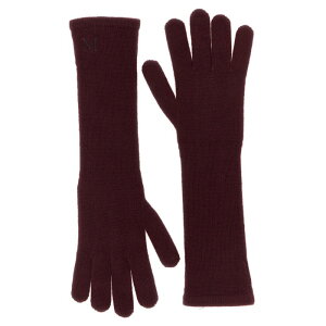Max Mara �}�b�N�X�}�[�� ���f�B�[�X �O���[�u 2524566012600033 'Mmjock' gloves Bordeaux onesize �y���������E�֐ō��z