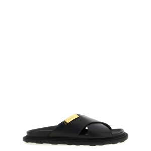 yyVubNtCf[ő80%OFF+P2{~zMOSCHINO XL[m Y T_ MB28063G0NGA0000 Leather sandals Black 40 41 42 43 44 yE֐ōz