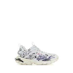 Balenciaga oVAK fB[X Xj[J[ 542436WTKAU9146 White mesh and rubber Track sneakers White 35 36 37 38 39 40 41 42 yE֐ōz