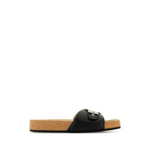 Balenciaga oVAK Y T_ 827670WB2U11180 Black leather Balenciaga X Sholl slippers Black 40 41 42 43 44 yE֐ōz