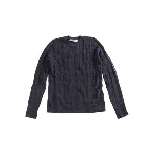 OUR LEGACY �A���[���K�V�[ �����Y �j�b�g�E�Z�[�^�[�E�J�[�f�B�K�� M2253FWCOTTON Formal Roundneck Dark Blue 48 46 52 �y���������E�֐ō��z