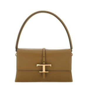 Tod's �g�b�Y ���f�B�[�X �n���h�o�b�O�E�V�����_�[�o�b�O XBWTSEC0100U1ZS411 FLAP BAG T TIMELESS BROWN onesize �y���������E�֐ō��z