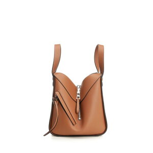 LOEWE ���G�x ���f�B�[�X �n���h�o�b�O�E�V�����_�[�o�b�O A538H13X102530 Compact Hammock Bag Brown onesize IT0 �y���������E�֐ō��z