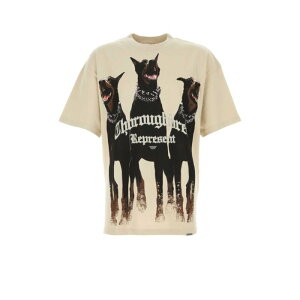 REPRESENT ���v���[���g �����Y T�V���c�E�J�b�g�\�[ MLM41135002 Sand cotton Thoroughbred t-shirt Beige o Tan M S XL L XS 2XL 2XS �y���������E�֐ō��z