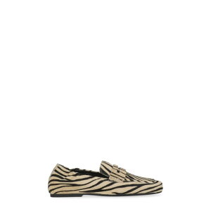 ASH �A�b�V�� ���f�B�[�X �t���b�g�V���[�Y BARKLEYPONYZEBRAEGGNUG ASH Flat shoes Beige Light and natural 36 37 38 39 40 �y���������E�֐ō��z