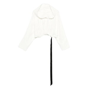 Rick Owens DRKSHDW ���b�N �I�E�G���X �_�[�N�V���h�E ���f�B�[�X �X�E�F�b�g�E�t�[�f�B�[ DS02E7236RIG11 RICK OWENS DRKSHDW Sweaters White Light and natural onesize �y���������E�֐ō��z
