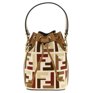 FENDI �t�F���f�B ���f�B�[�X �n���h�o�b�O�E�V�����_�[�o�b�O 8BS093AYDFF1TVK 'Mon Tresor' mini bucket bag Multicolor onesize IT0 �y���������E�֐ō��z