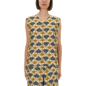 S MAX MARA �G�X �}�b�N�X�}�[�� ���f�B�[�X �^���N�g�b�v�E�L���~�\�[�� 2529166012600087005 TOP TIME YELLOW 42 44 46 �y���������E�֐ō��z