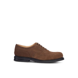 Church's �`���[�` �����Y ���[�X�A�b�v EEC304FF000009VEF0ADV AMERSHAM LW SUEDE OXFORD BROGUE Brown UK10 UK11 UK7 UK8 UK9 7.5 7 8.5 8 11 �y���������E�֐ō��z