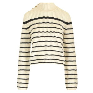 forte_forte �t�H���e �t�H���e ���f�B�[�X �j�b�g�E�Z�[�^�[�E�J�[�f�B�K�� 12943F46A0010 striped sweater White 0 1 2 �y���������E�֐ō��z
