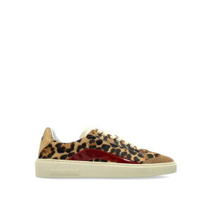 Dsquared2 �f�B�[�X�N�G�A�[�h ���f�B�[�X �X�j�[�J�[ SNW032302208448M4191 Lace-Up Low Top Sneakers Beige 39 38.5 37 36 38 37.5 �y���������E�֐ō��z
