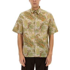 ETRO エトロ メンズ シャツ・ブラウス MRIC001199SA5F1X0890 OVER SHIRT BEIGE XL L M S 【送料無料・関税込】