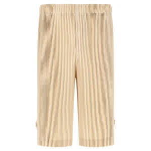 HOMME PLISSE ISSEY MIYAKE �I���v���b�Z �C�b�Z�C �~���P �����Y �V���[�g�p���c HP66JF21242 'Wear Or Wrap' bermuda shorts Beige 2 3 0 �y���������E�֐ō��z