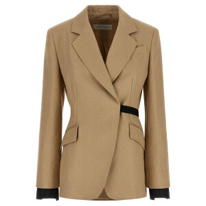 Max Mara �}�b�N�X�}�[�� ���f�B�[�X �u���U�[�E�W���P�b�g 2611041533600003 'MxsFionda' blazer Beige IT38 IT40 IT42 IT44 42 44 �y���������E�֐ō��z