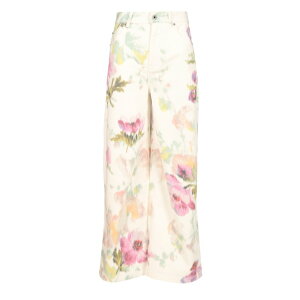 LOEWE ���G�x ���f�B�[�X �W�[���Y S359Y11XDK2102 Digital floral print jeans Rose FR30 FR32 FR34 FR36 FR38 FR40 FR42 FR44 FR46 FR48 FR50 FR52 FR54 36 38 �y���������E�֐ō��z
