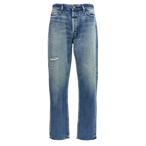Fear of God �t�B�A�I�u�S�b�h �����Y �W�[���Y FG24FW402001DNMMEDIUMINDIGO 'Straight 5 Pocket' jeans Blue 30 32 34 �y���������E�֐ō��z
