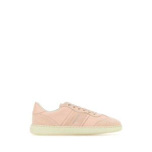 FERRAGAMO tFK fB[X Xj[J[ 030418769280MNYLUNDPINK Pastel pink leather and suede Achille sneakers Pink 5.5 6 6.5 7 7.5 8 8.5 9.5 yE֐ōz