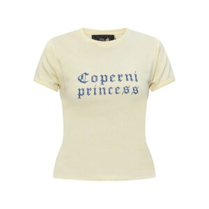 COPERNI �R�y���j ���f�B�[�X T�V���c�E�J�b�g�\�[ DJS07CRF5017YLW Coperni T-shirts and Polos Yellow Bright S XS M L �y���������E�֐ō��z