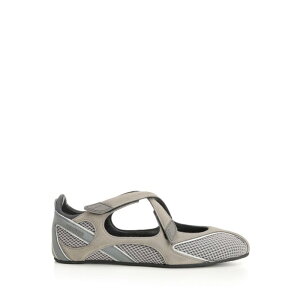 THE ATTICO �W�E�A�e�B�R ���f�B�[�X �t���b�g�V���[�Y 251WSH00871MIX062AA084 ''Floor 01'' flat ballerina Grey EU36 EU39 EU40 IT38 EU34 EU35 EU37 EU38 EU41 EU42 EU43 39 40 41 37 38 38.5 37.5 36 36.5 �y���������E�֐ō��z