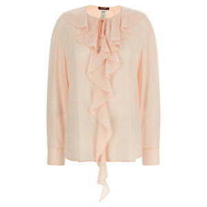 Max Mara Studio �}�b�N�X�}�[�� �X�e���f�B�I ���f�B�[�X �V���c�E�u���E�X 2616111031600043 'MstEpica' blouse Pink IT38 IT40 IT42 IT44 IT46 IT48 �y���������E�֐ō��z