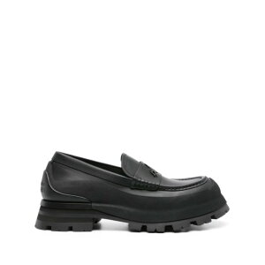 Alexander McQUEEN ALT_[E}bNC[ Y [t@[ 777809WIEQ41000 Alexander McQueen Flat shoes Black Blacks and greys 44 40 41 42 43 45 yE֐ōz
