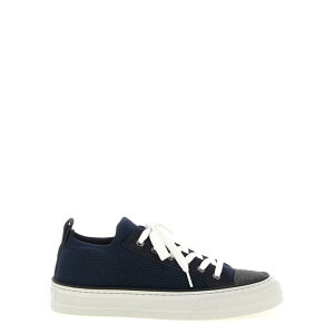 Brunello Cucinelli �u���l���E�N�`�l�� ���f�B�[�X �X�j�[�J�[ MZ35G2650C4224 'Precious Toe' sneakers Blue IT36 IT37 IT38 IT39 IT40 IT41 36 37 38 39 40 37.5 38.5 �y���������E�֐ō��z