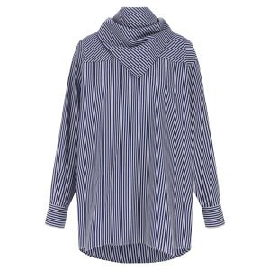 AMI Paris �A�~�p���X ���f�B�[�X �V���c�E�u���E�X UTP801CO01334901 'Bandana Blouse' shirt Light Blue XS 2XS M S L �y���������E�֐ō��z