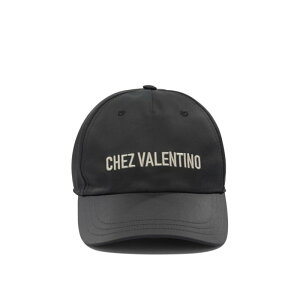 Valentino Garavani ���@�����e�B�m �����Y �X�q 8Y2HDA41UND9RA Baseball cap with logo Black 58 59 60 �y���������E�֐ō��z