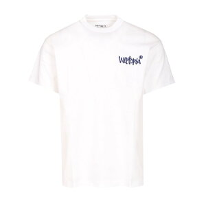 Carhartt WIP J[n[g Y TVcEJbg\[ I0354950IYXX "Wiptopia Script" T-Shirt White 3XL 4XL 5XL L M S XL XS 2XL 2XS yE֐ōz