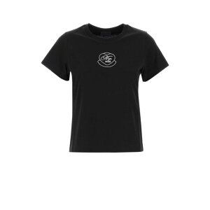 Moncler �����N���[�� ���f�B�[�X T�V���c�E�J�b�g�\�[ K20938C0000989AJS998 Black cotton t-shirt Black L M S XS �y���������E�֐ō��z