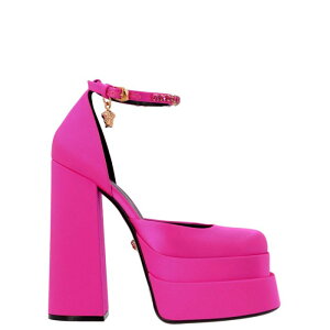 VERSACE ���F���T�[�`�F ���f�B�[�X �p���v�X�E�n�C�q�[�� 1002005DRA671PA4V 'Medusa aevitas�f pumps Fuchsia 371/2 381/2 IT351/2 IT36 IT37 IT38 IT39 36 37 38 39 40 38.5 37.5 36.5 41 �y���������E�֐ō��z
