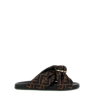 FENDI �t�F���f�B ���f�B�[�X �T���_�� 8X8645AE7SF0R7V 'Fendi Feel' slides Brown 371/2 381/2 IT35 IT36 IT37 IT38 IT39 IT40 IT41 IT42 361/2 EU34 EU35 EU36 EU37 EU38 EU39 EU40 EU41 EU42 EU43 37 36 37.5 38 38.5 39 40 41 35 42 34 36.5 35.5 �y��