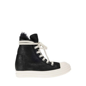 yyVX[p[Z[ ő80%OFF+P2{~zRick Owens bN IEGX fB[X Xj[J[ RP02E4890LSHC911 Shearling Sneakers Black 40 41 38 yE֐ōz